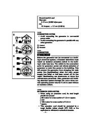Yamaha EF2800i YG2800i Generator Owners Manual page 12