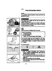 Yamaha EF2800i YG2800i Generator Owners Manual page 17