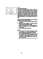 Yamaha EF2800i YG2800i Generator Owners Manual page 23