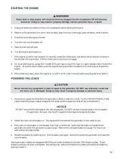 Magnum MPG 5600 Generator Owners Manual page 13