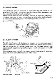 Honda Generator EN2000 EN2500 Owners Manual page 15