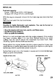 Honda Generator EN2000 EN2500 Owners Manual page 23