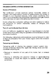Honda Generator EN2000 EN2500 Owners Manual page 31