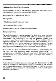 Honda Generator EN2000 EN2500 Owners Manual page 32