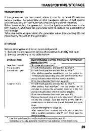 Honda Generator EN2000 EN2500 Owners Manual page 41