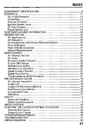 Honda Generator EN2000 EN2500 Owners Manual page 49