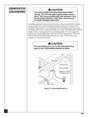Master MGY5000C Generator Owners Manual page 16