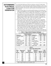 Master MGY5000C Generator Owners Manual page 18