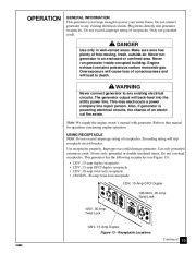 Master MGY5000C Generator Owners Manual page 19