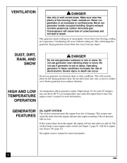 Master MGY5000C Generator Owners Manual page 8