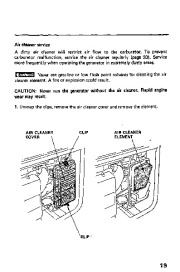 Honda Generator EM3000 EM4000 Owners Manual page 23
