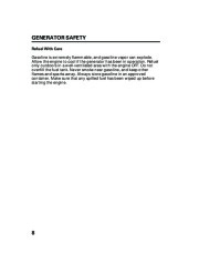 Honda Generator EU3000is Portable Owners Manual page 10