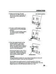 Honda Generator EU3000is Portable Owners Manual page 25