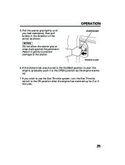 Honda Generator EU3000is Portable Owners Manual page 27