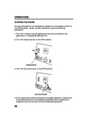 Honda Generator EU3000is Portable Owners Manual page 28