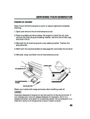 Honda Generator EU3000is Portable Owners Manual page 47