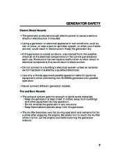 Honda Generator EU3000is Portable Owners Manual page 9