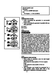 Yamaha EF1000iS Generator Owners Manual page 11