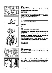 Yamaha EF1000iS Generator Owners Manual page 14