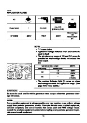 Yamaha EF1000iS Generator Owners Manual page 19