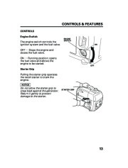 Honda Generator EU2000i Portable Owners Manual page 15