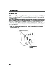 Honda Generator EU2000i Portable Owners Manual page 30