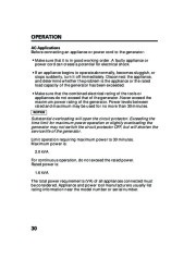 Honda Generator EU2000i Portable Owners Manual page 32