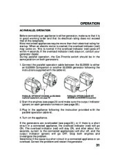 Honda Generator EU2000i Portable Owners Manual page 33