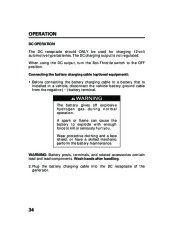 Honda Generator EU2000i Portable Owners Manual page 36