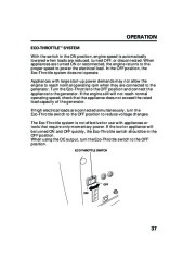 Honda Generator EU2000i Portable Owners Manual page 39