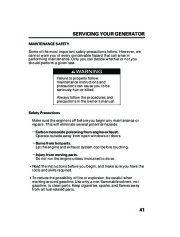 Honda Generator EU2000i Portable Owners Manual page 43