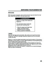 Honda Generator EU2000i Portable Owners Manual page 45