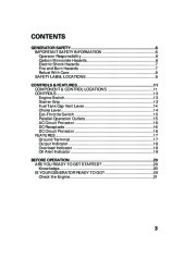 Honda Generator EU2000i Portable Owners Manual page 5