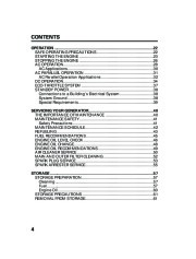 Honda Generator EU2000i Portable Owners Manual page 6