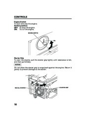 Honda Generator EB3800X EB5000X EB6500X Portable Owners Manual page 12