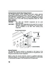 Honda Generator EB3800X EB5000X EB6500X Portable Owners Manual page 14
