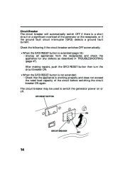 Honda Generator EB3800X EB5000X EB6500X Portable Owners Manual page 16