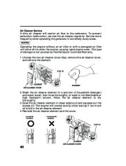Honda Generator EB3800X EB5000X EB6500X Portable Owners Manual page 42