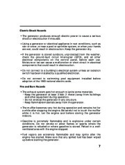 Honda Generator EB3800X EB5000X EB6500X Portable Owners Manual page 9