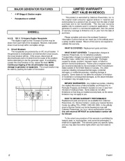 Coleman Powermate PM0421100 Generator Owners Manual page 2