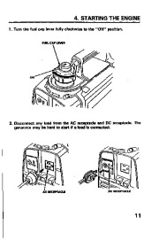 Honda Generator EX350 Owners Manual page 13