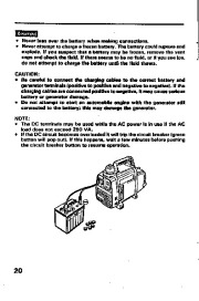 Honda Generator EX350 Owners Manual page 22
