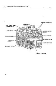 Honda Generator EM500 EM600 Owners Manual page 6