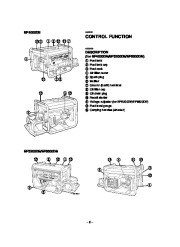 Yamaha EF4000DE EF5200DE EF6600DE YG4000D YG5200D YG6600D YG6600DE Generator Owners Manual page 14