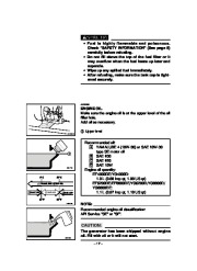 Yamaha EF4000DE EF5200DE EF6600DE YG4000D YG5200D YG6600D YG6600DE Generator Owners Manual page 22