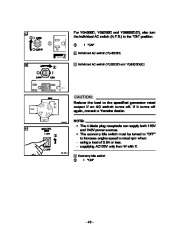 Yamaha EF4000DE EF5200DE EF6600DE YG4000D YG5200D YG6600D YG6600DE Generator Owners Manual page 28