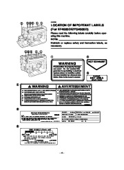 Yamaha EF4000DE EF5200DE EF6600DE YG4000D YG5200D YG6600D YG6600DE Generator Owners Manual page 9