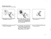 Janome 107 108 Sewing Machine Instruction Owners Manual page 19