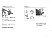 Janome 107 108 Sewing Machine Instruction Owners Manual page 23