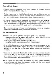 Honda Generator EG3500X Owners Manual page 10